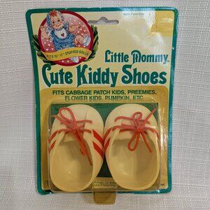NWT Vintage 1974 Little Mommy Cute Kiddy Shoes for cabbage patch kids